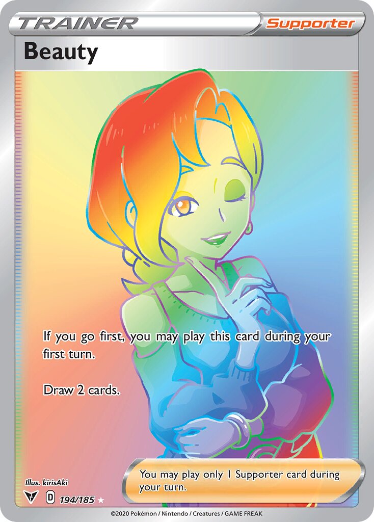 Beauty 194/185 — Vivid Voltage (English Pokémon TCG card)