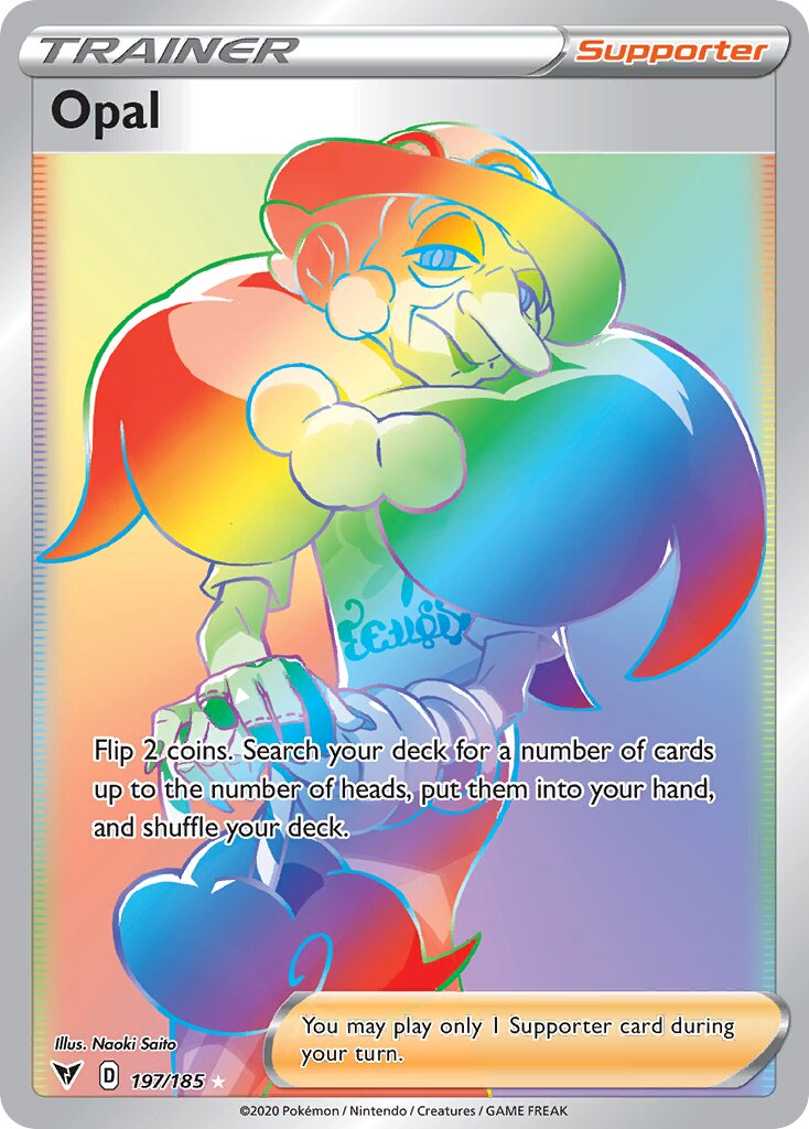 Opal 197/185 — Vivid Voltage (English Pokémon TCG card)