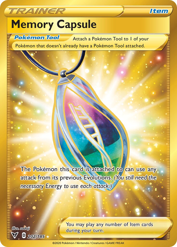 Memory Capsule 202/185 — Vivid Voltage (English Pokémon TCG card)