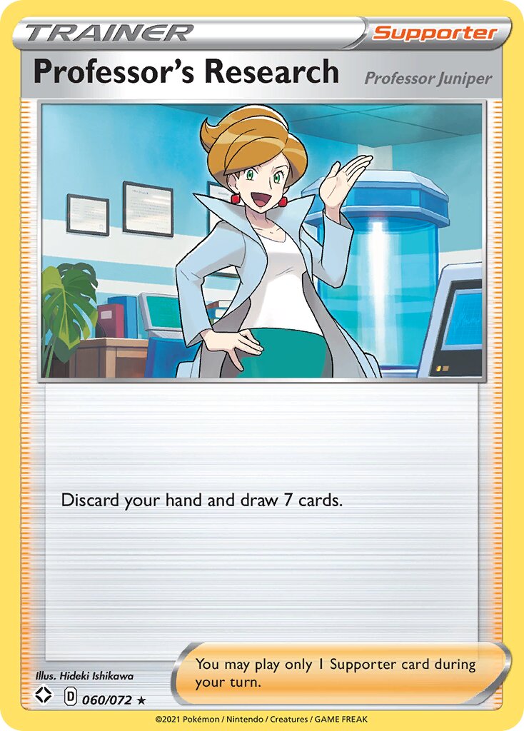 Professor's Research 060/195 — Shining Fates (English Pokémon TCG card)