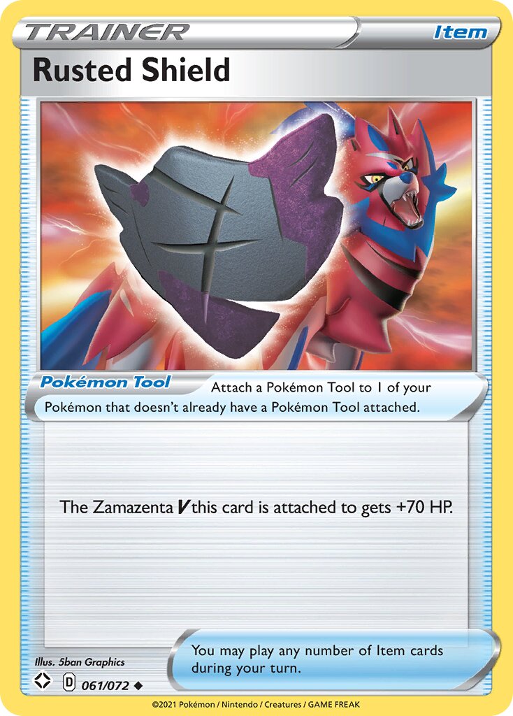 Rusted Shield 061/195 — Shining Fates (English Pokémon TCG card)