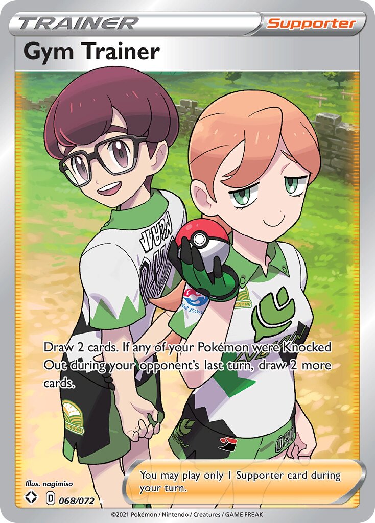 Gym Trainer 068/195 — Shining Fates (English Pokémon TCG card)