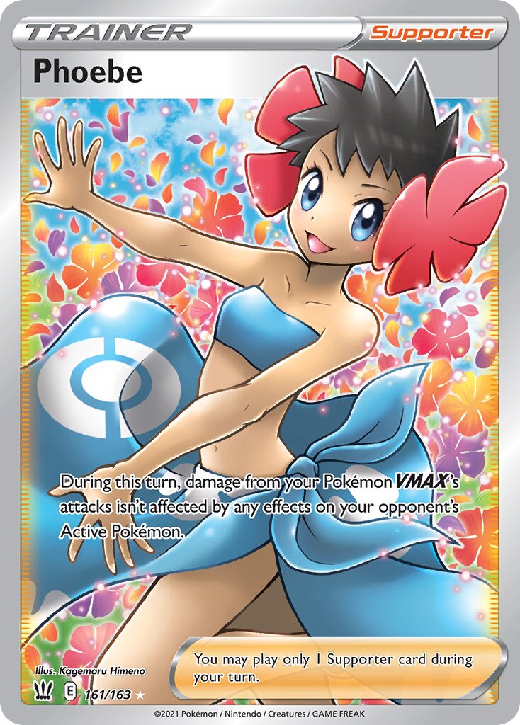 Phoebe 161/163 — Battle Styles (English Pokémon TCG card)