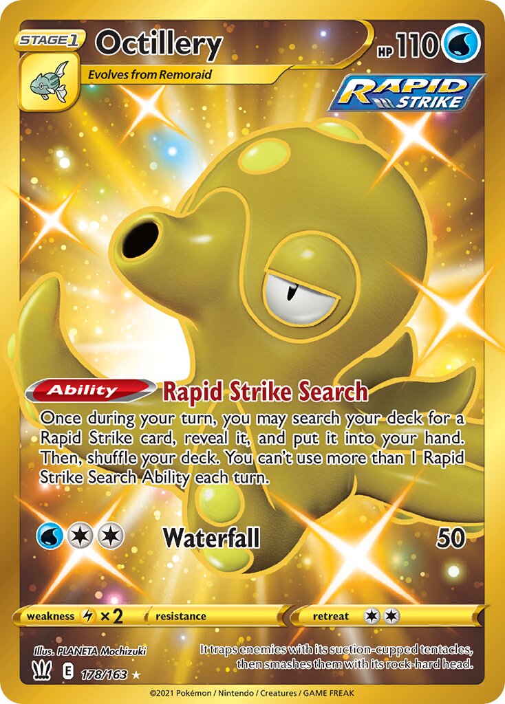 Octillery 178/163 — Battle Styles (English Pokémon TCG card)