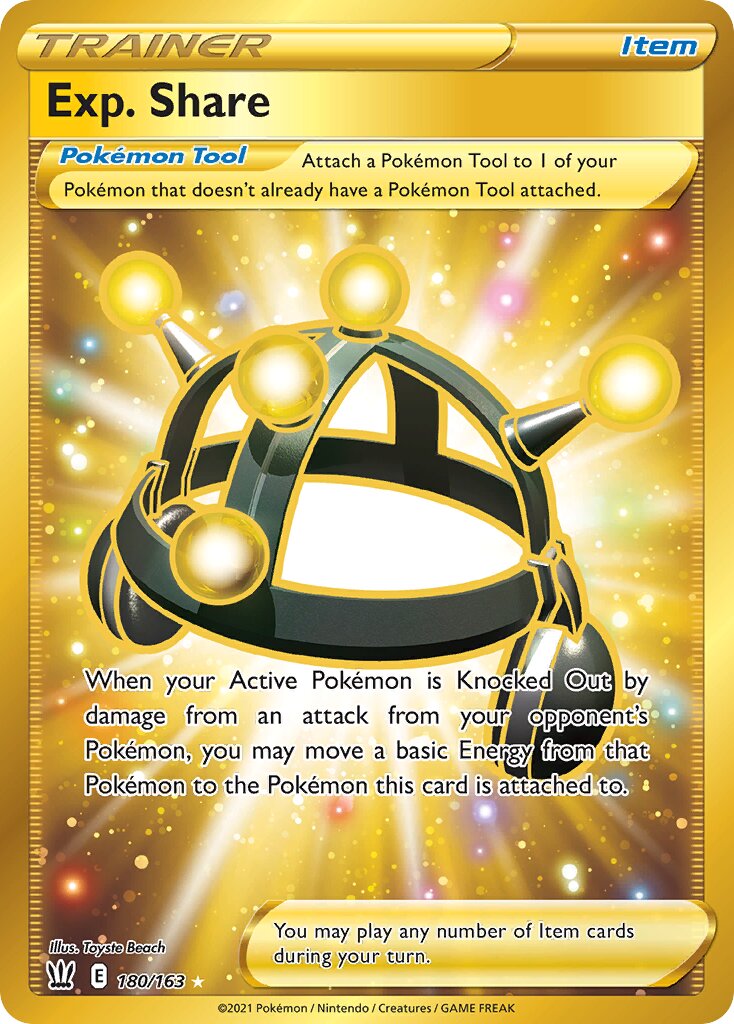 Exp. Share 180/163 — Battle Styles (English Pokémon TCG card)