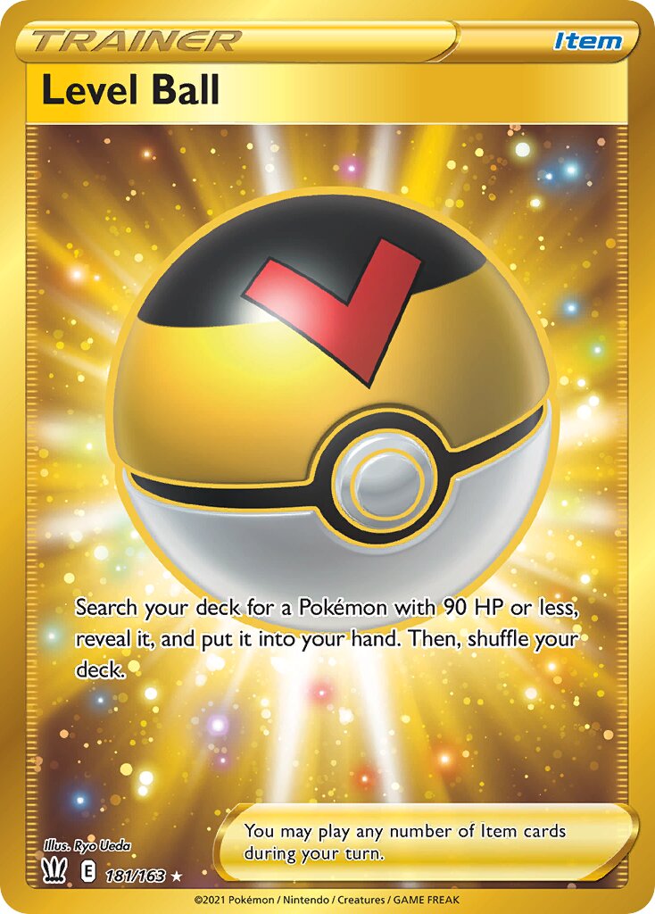 Level Ball 181/163 — Battle Styles (English Pokémon TCG card)