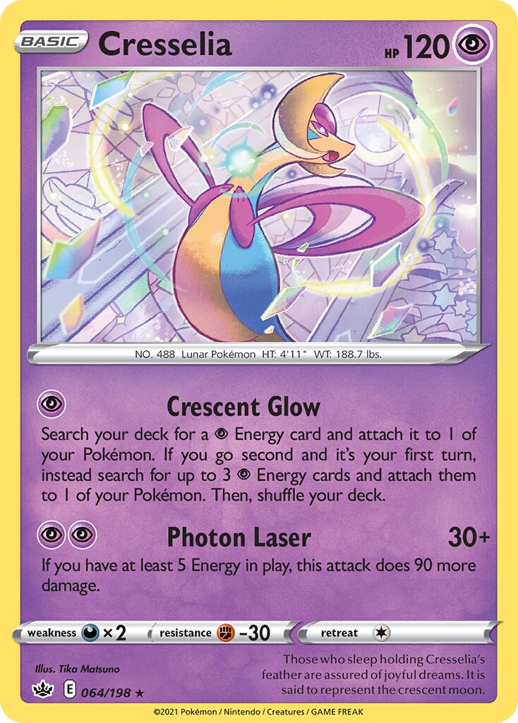 Cresselia 064/198 — Chilling Reign (English Pokémon TCG card)
