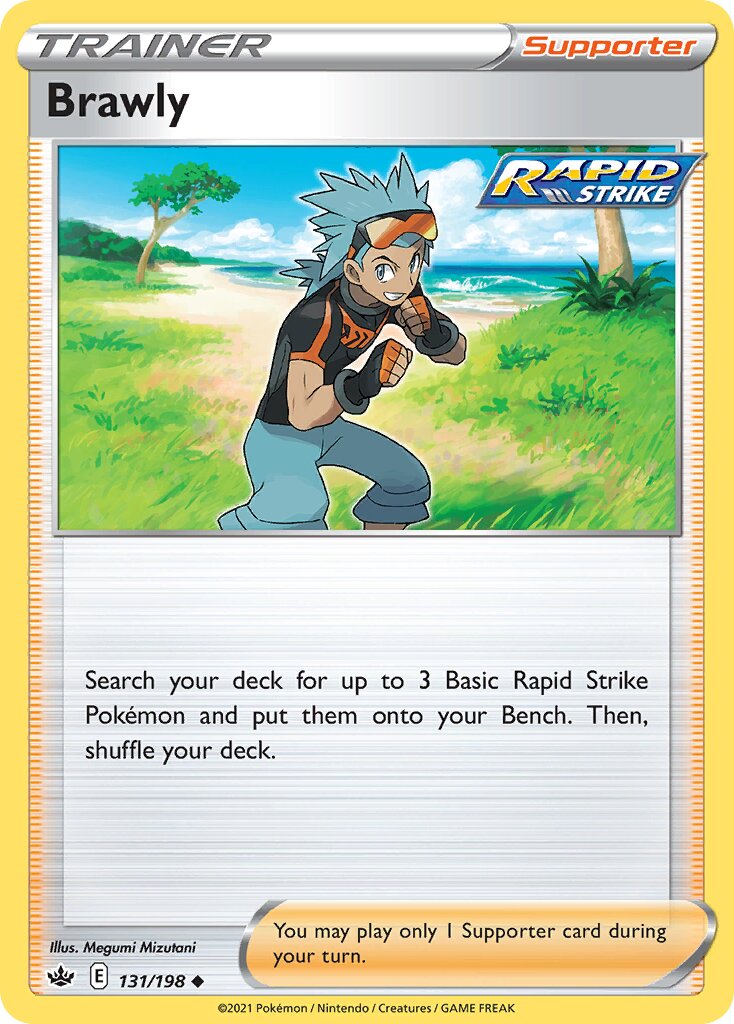 Brawly 131/198 — Chilling Reign (English Pokémon TCG card)