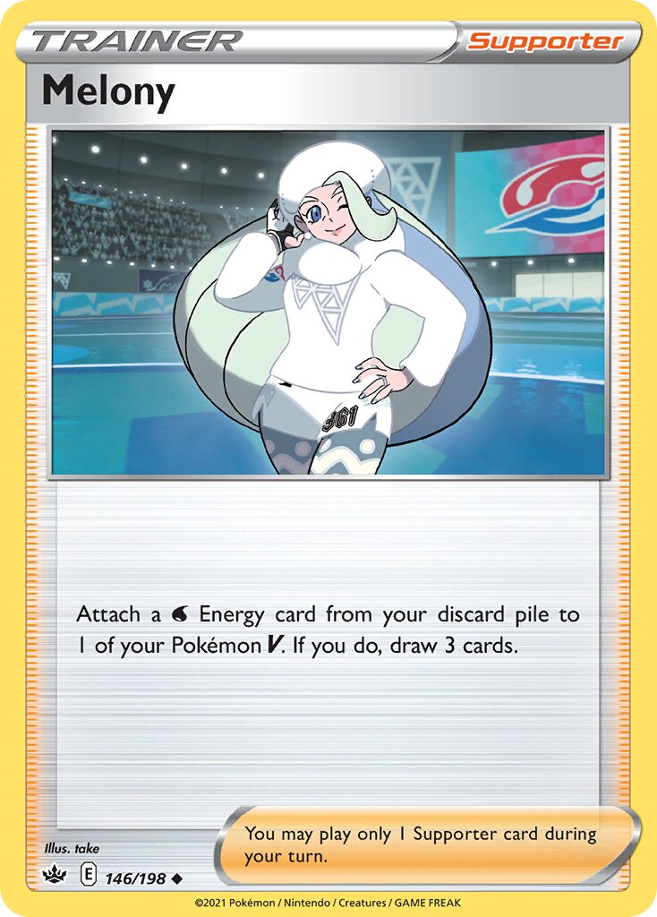 Melony 146/198 — Chilling Reign (English Pokémon TCG card)