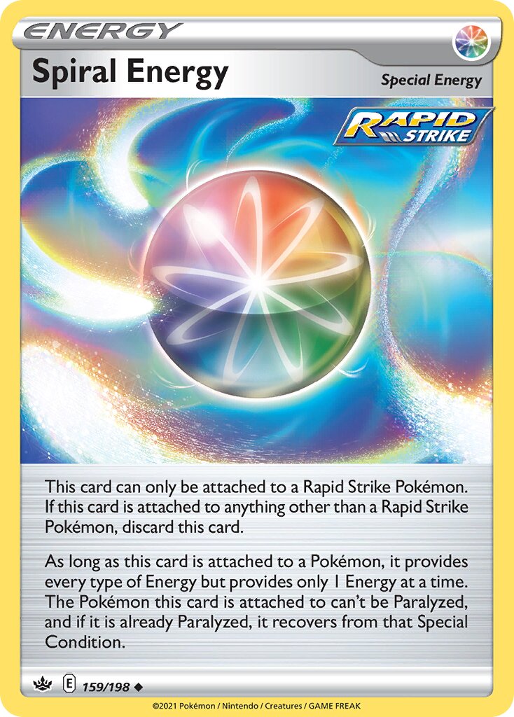Spiral Energy 159/198 — Chilling Reign (English Pokémon TCG card)