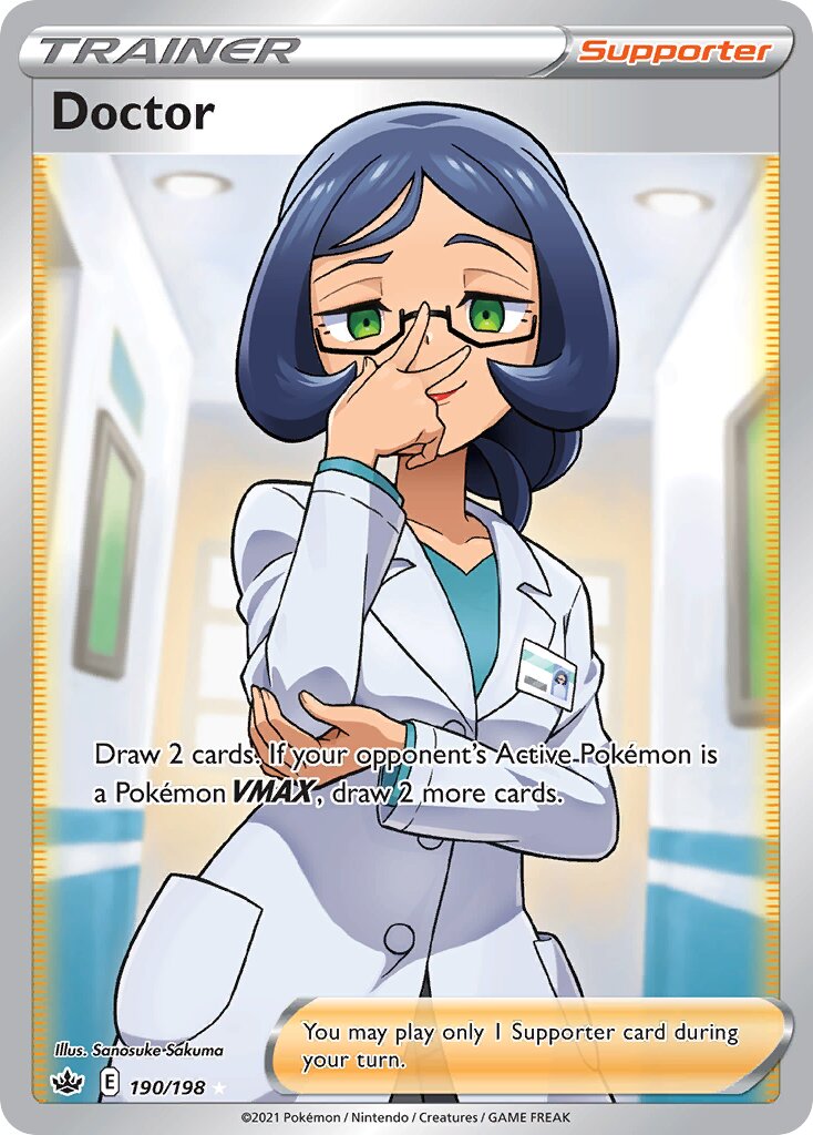 Doctor 190/198 — Chilling Reign (English Pokémon TCG card)