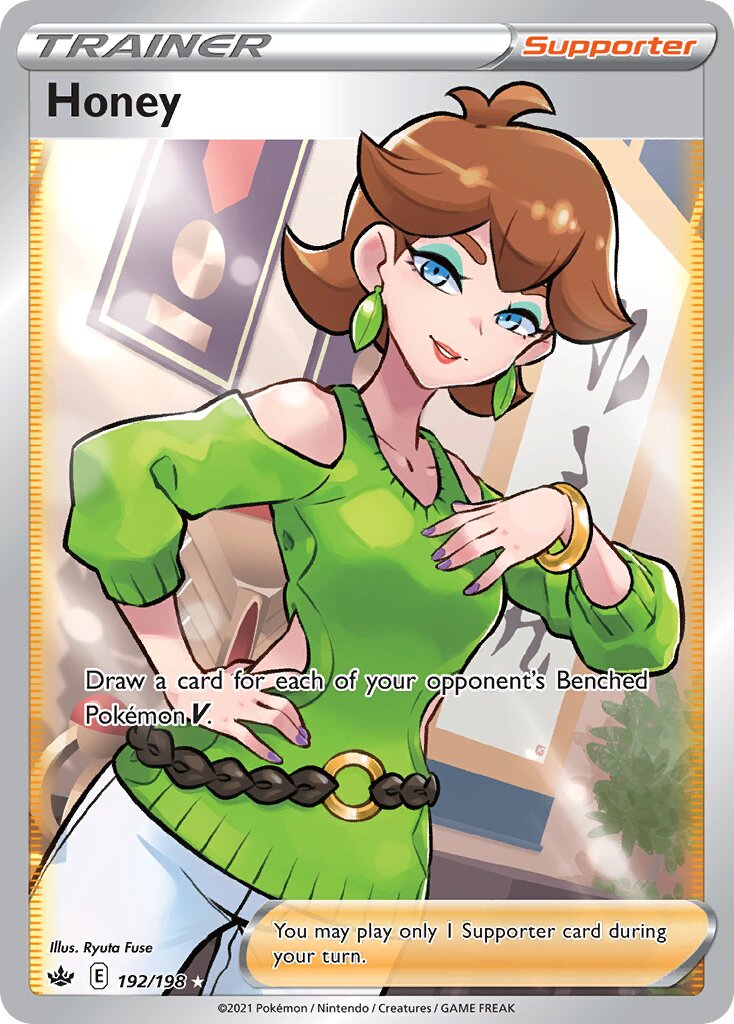 Honey 192/198 — Chilling Reign (English Pokémon TCG card)