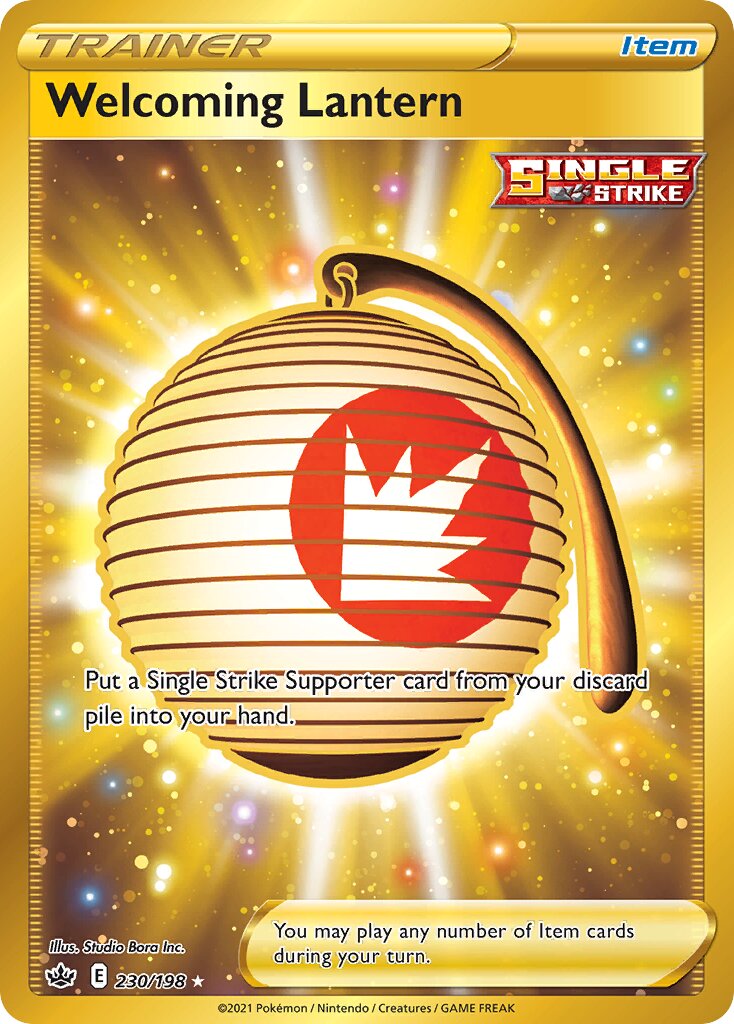 Welcoming Lantern 230/198 — Chilling Reign (English Pokémon TCG card)
