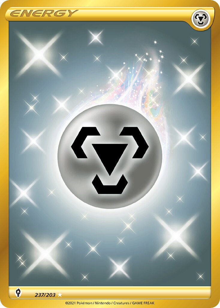 Metal Energy 237/203 — Evolving Skies (English Pokémon TCG card)
