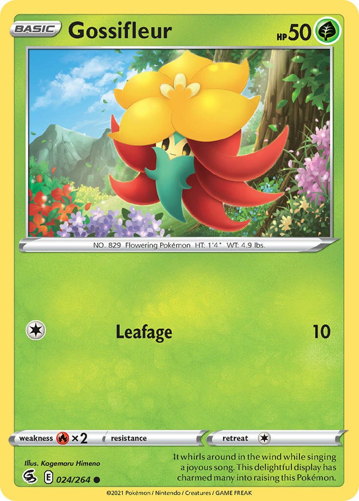 Gossifleur 024/264 — Fusion Strike (English Pokémon TCG card)