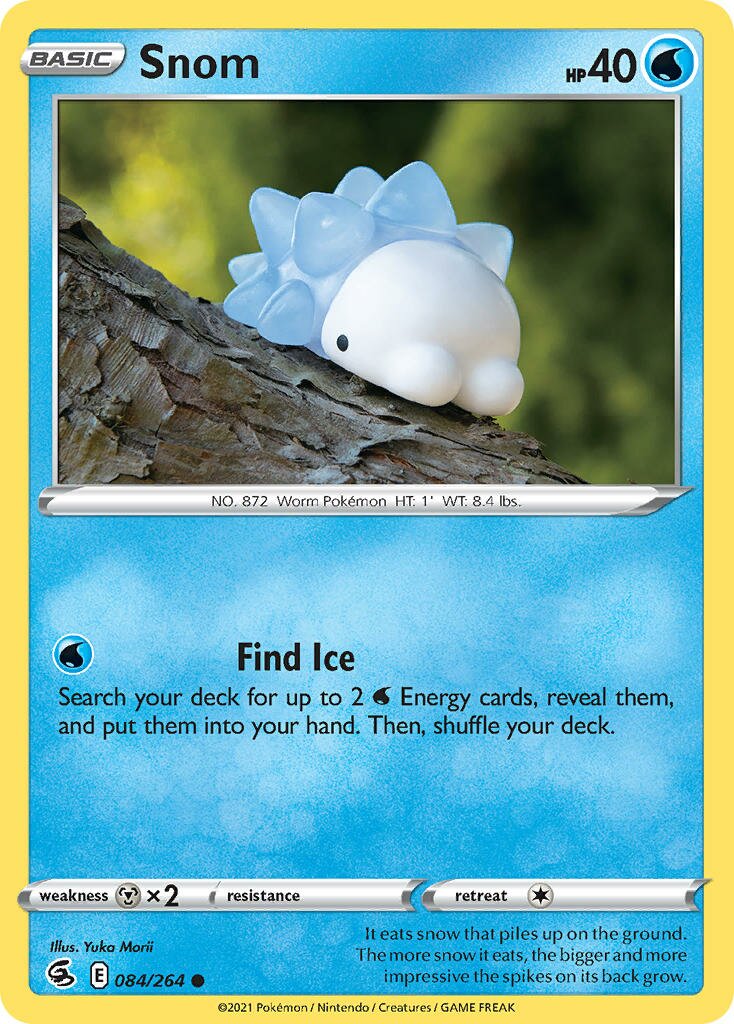 Snom 084/264 — Fusion Strike (English Pokémon TCG card)