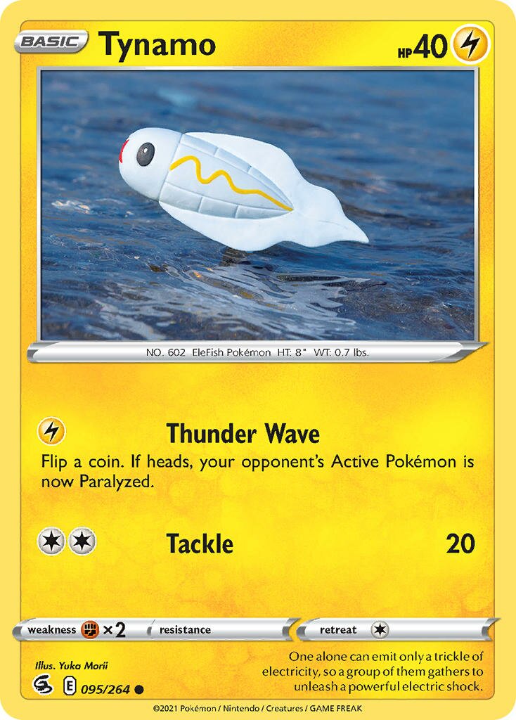 Tynamo 095/264 — Fusion Strike (English Pokémon TCG card)