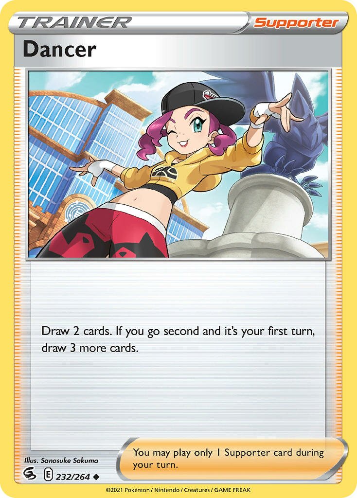 Dancer 232/264 — Fusion Strike (English Pokémon TCG card)