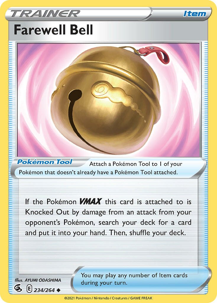Farewell Bell 234/264 — Fusion Strike (English Pokémon TCG card)