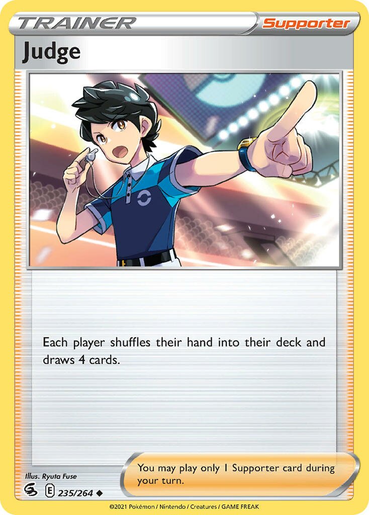Judge 235/264 — Fusion Strike (English Pokémon TCG card)
