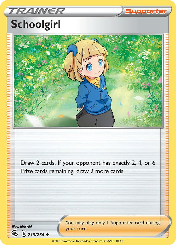 Schoolgirl 239/264 — Fusion Strike (English Pokémon TCG card)