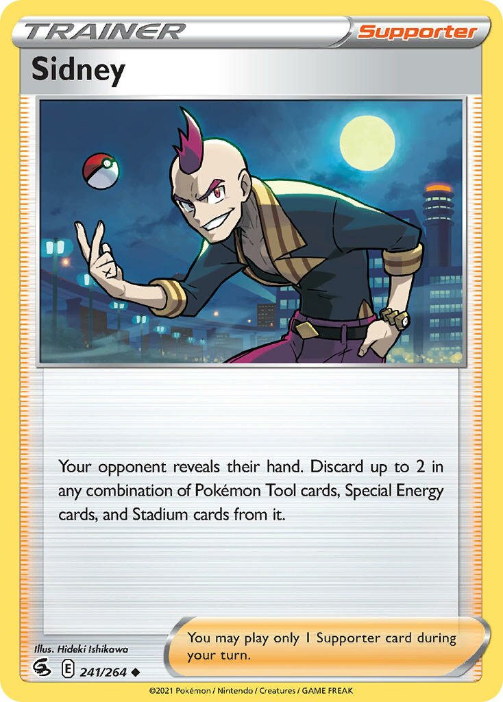 Sidney 241/264 — Fusion Strike (English Pokémon TCG card)