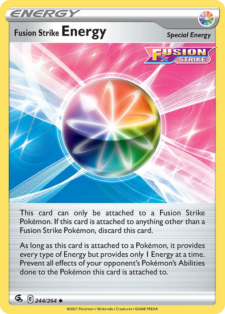 Fusion Strike Energy 244/264 — Fusion Strike (English Pokémon TCG card)