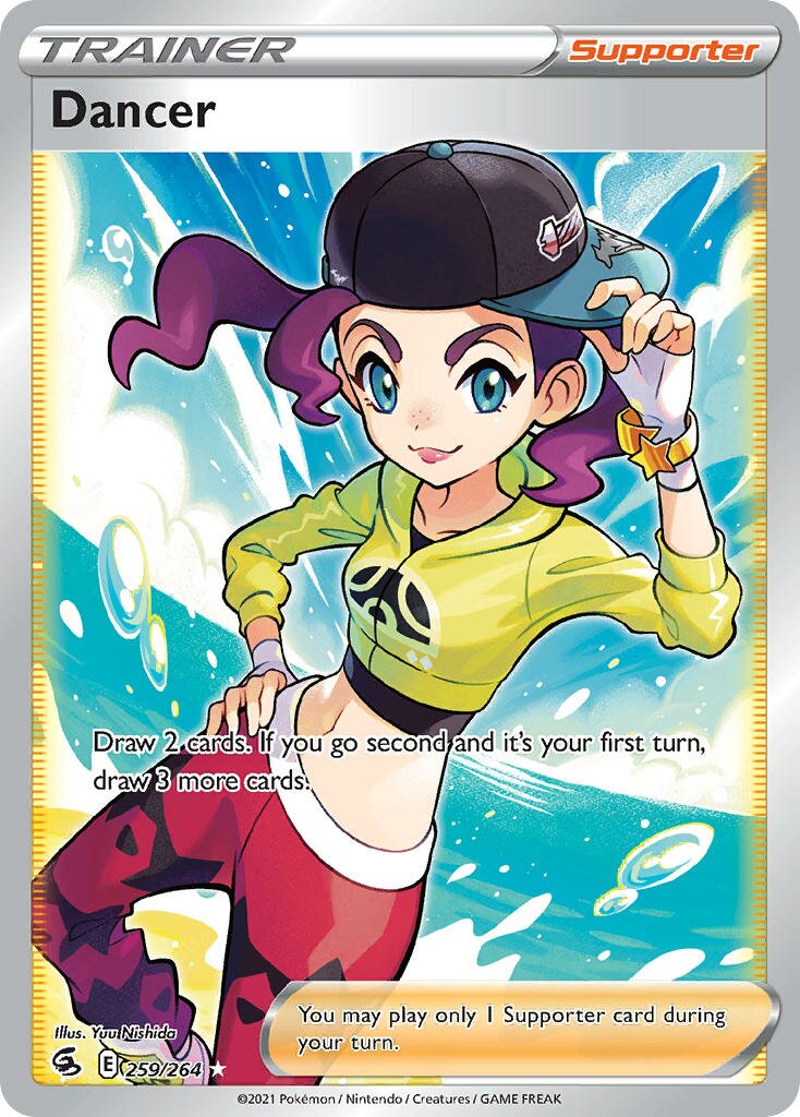 Dancer 259/264 — Fusion Strike (English Pokémon TCG card)