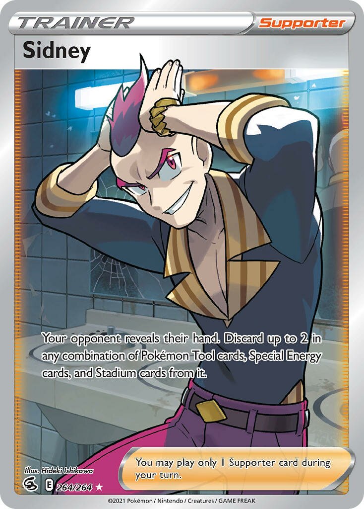 Sidney 264/264 — Fusion Strike (English Pokémon TCG card)
