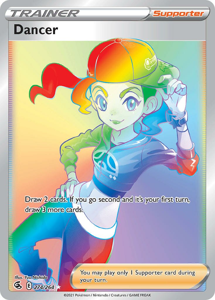 Dancer 274/264 — Fusion Strike (English Pokémon TCG card)