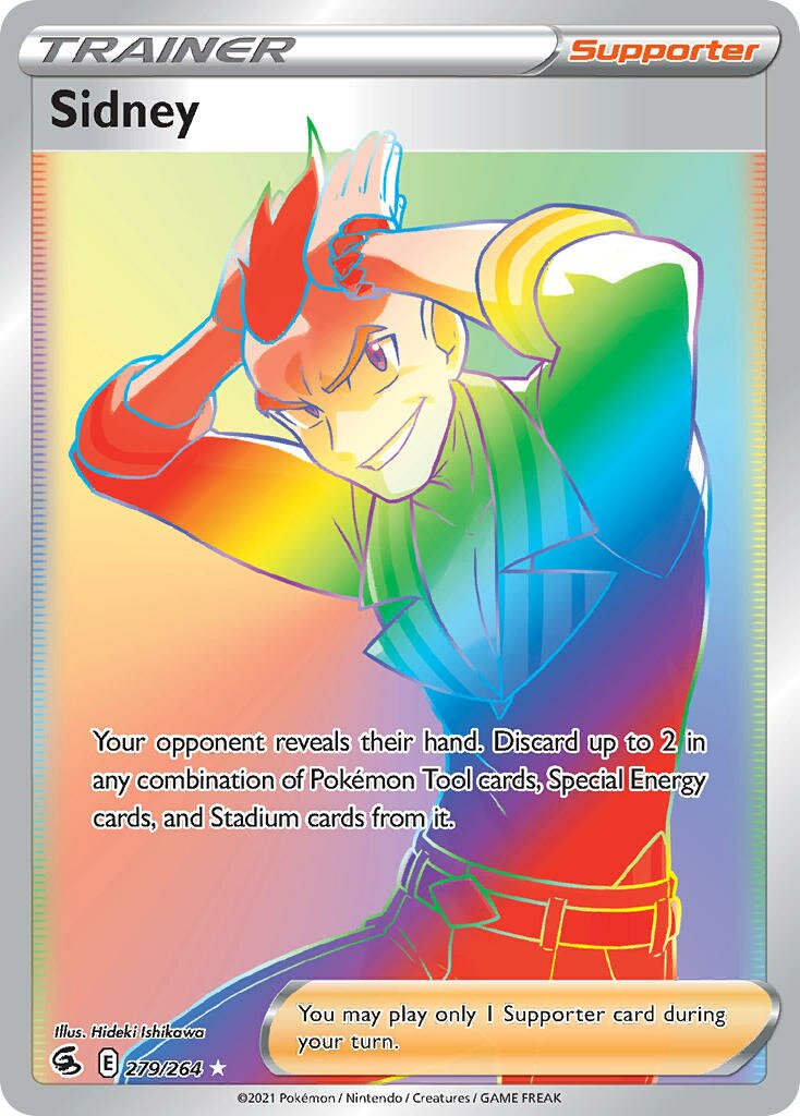 Sidney 279/264 — Fusion Strike (English Pokémon TCG card)
