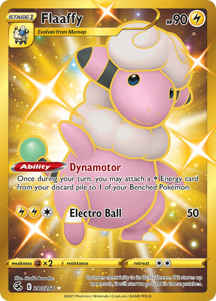 Flaaffy 280/264 — Fusion Strike (English Pokémon TCG card)