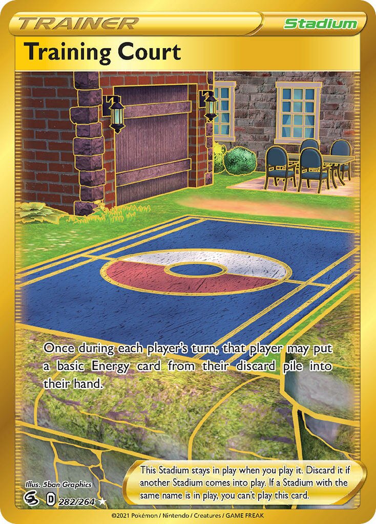 Training Court 282/264 — Fusion Strike (English Pokémon TCG card)
