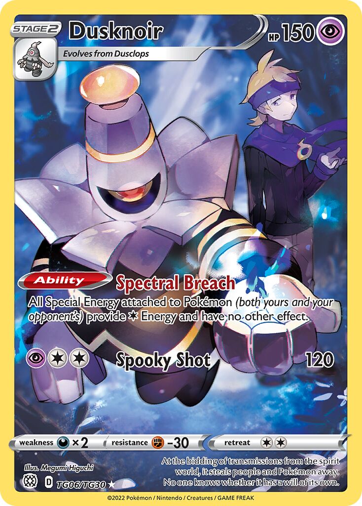 Dusknoir TG06 — Brilliant Stars (English Pokémon TCG card)