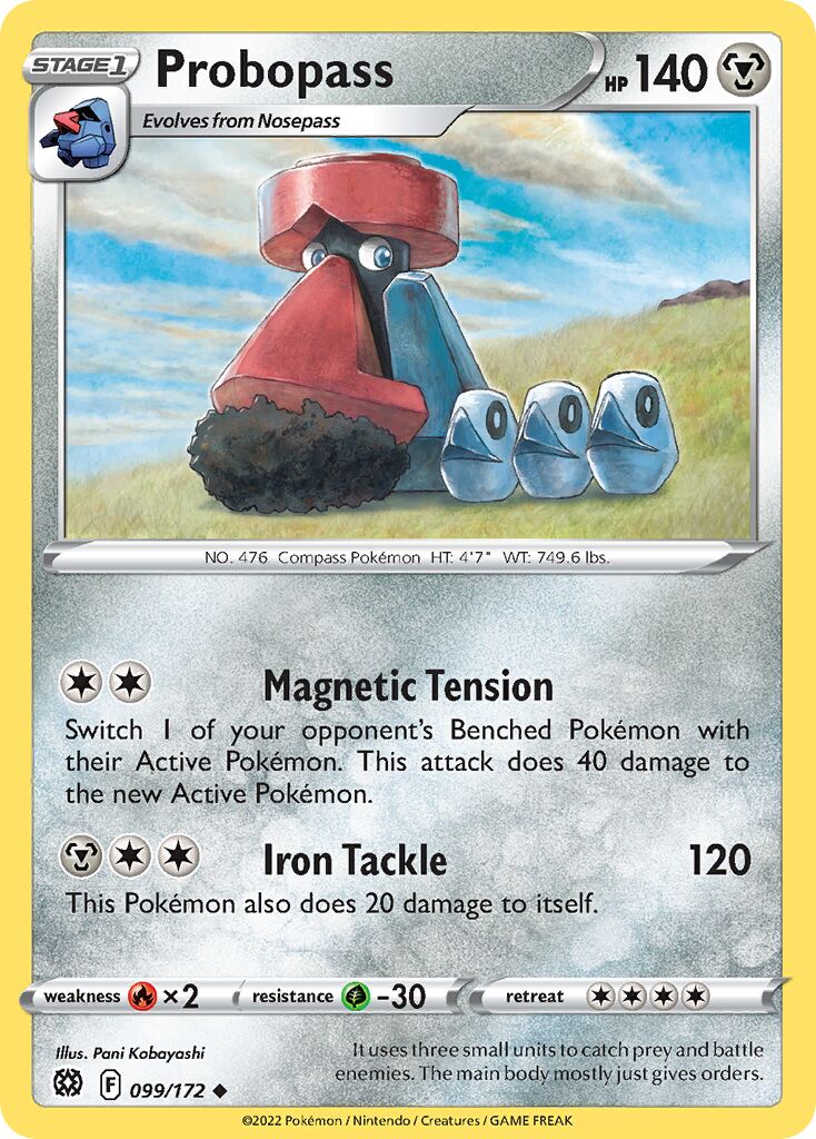 Probopass 099/216 — Brilliant Stars (English Pokémon TCG card)