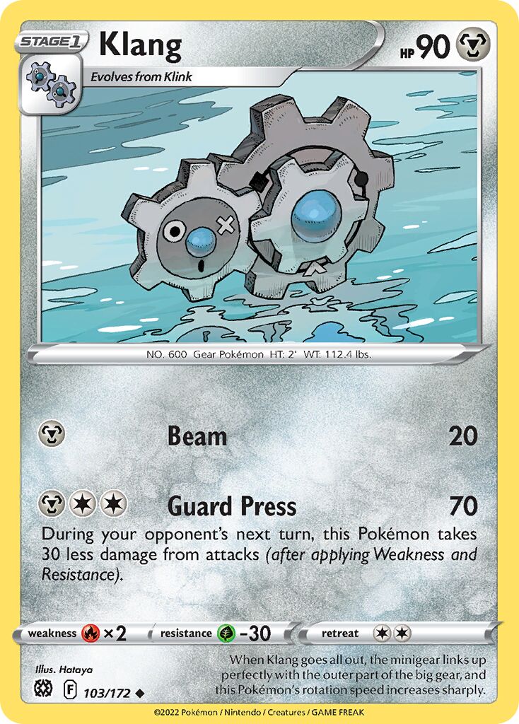 Klang 103/216 — Brilliant Stars (English Pokémon TCG card)