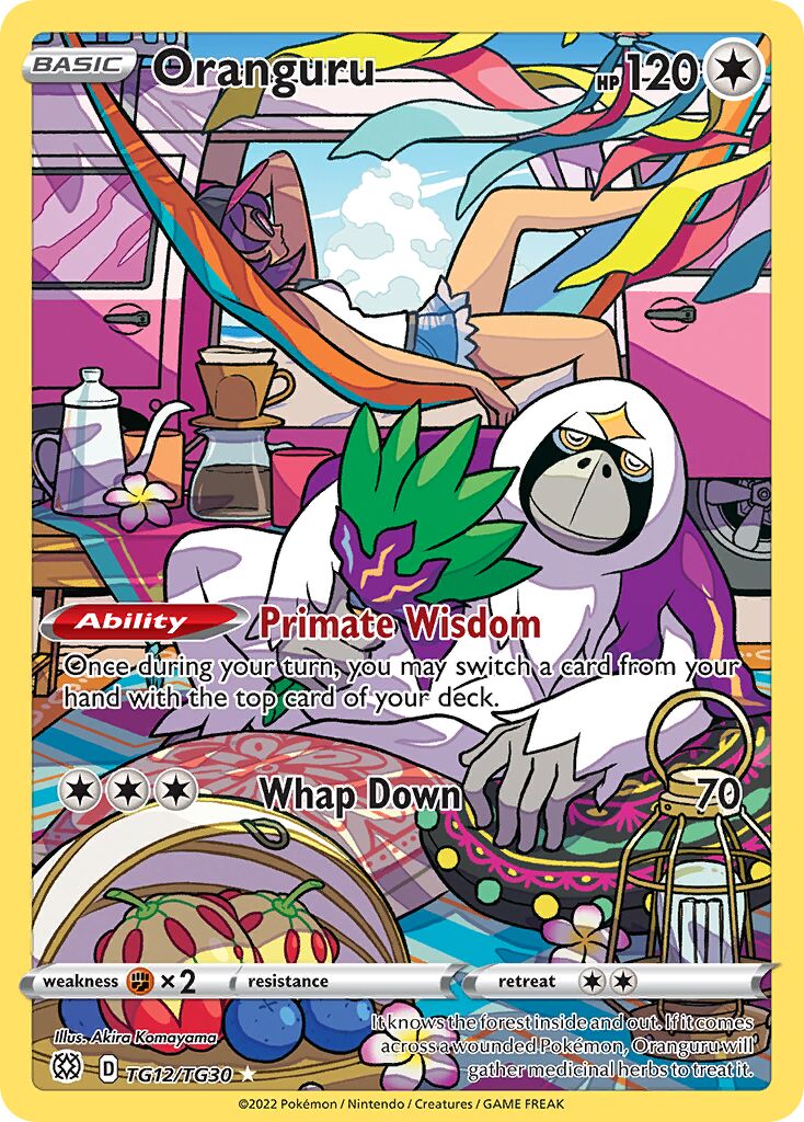 Oranguru TG12 — Brilliant Stars (English Pokémon TCG card)