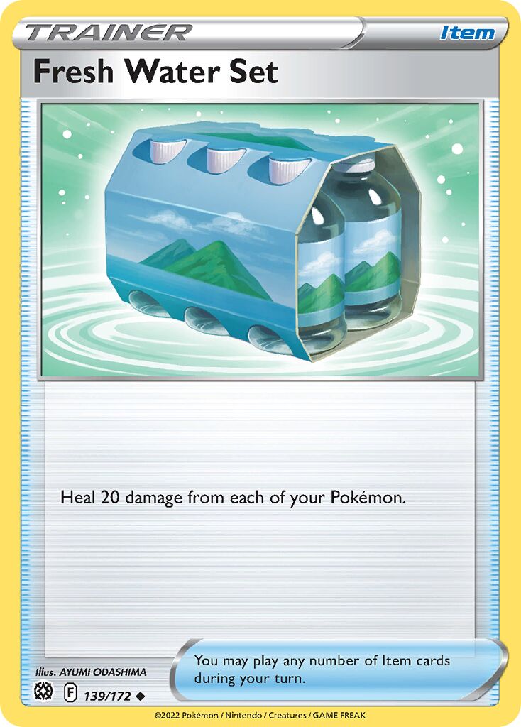 Fresh Water Set 139/216 — Brilliant Stars (English Pokémon TCG card)