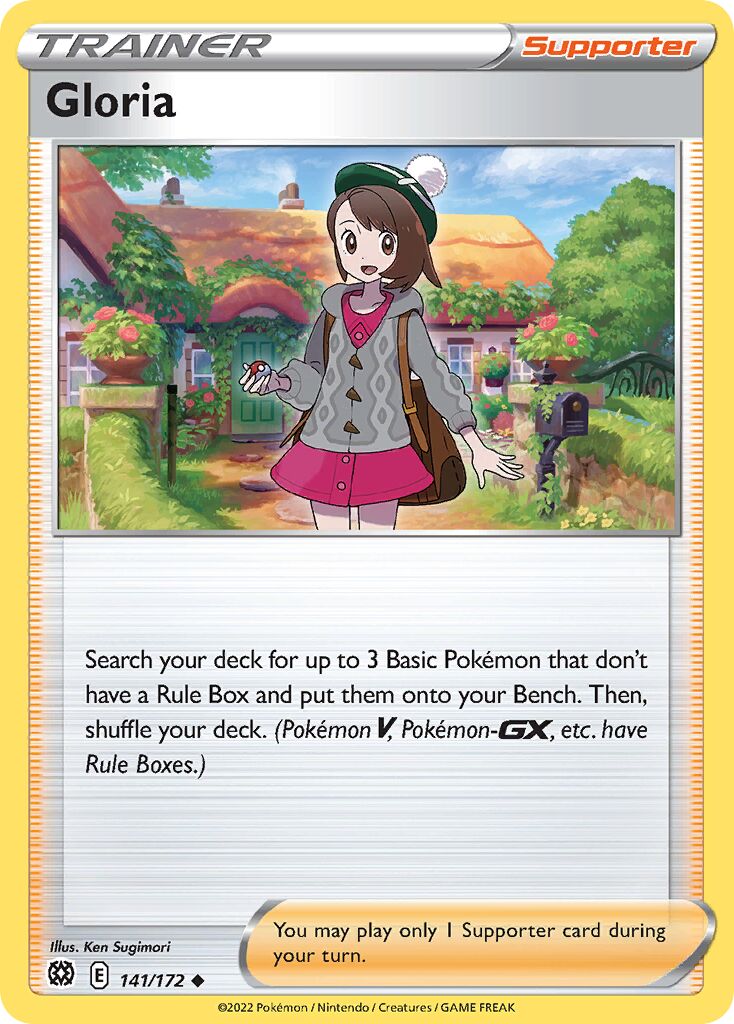 Gloria 141/216 — Brilliant Stars (English Pokémon TCG card)