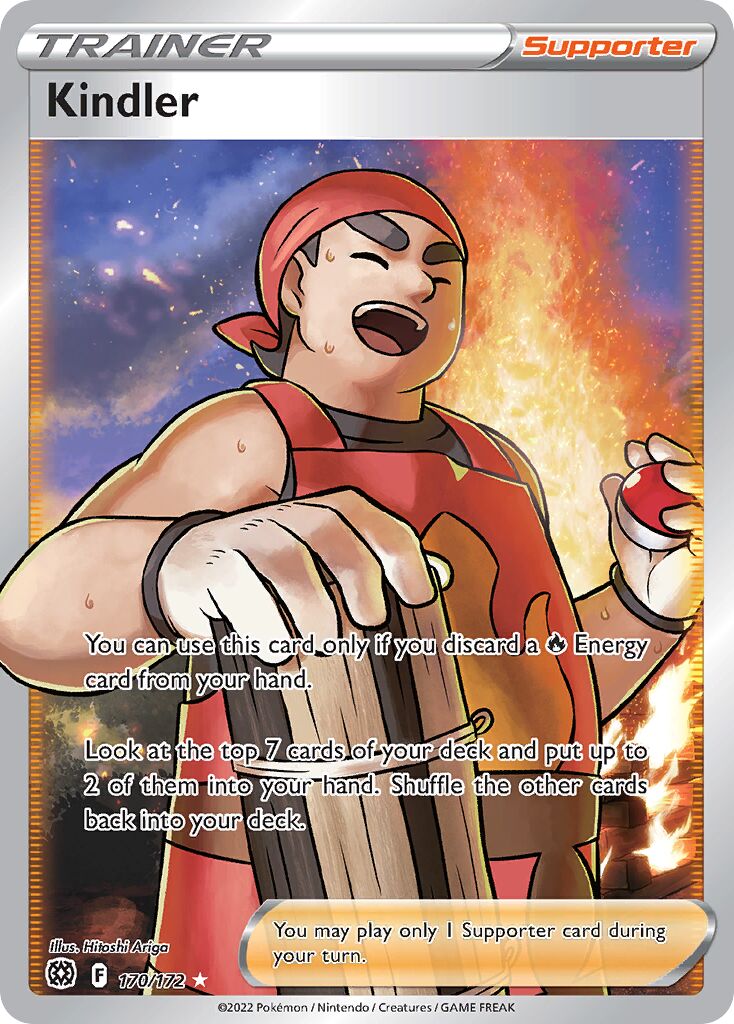 Kindler 170/216 — Brilliant Stars (English Pokémon TCG card)