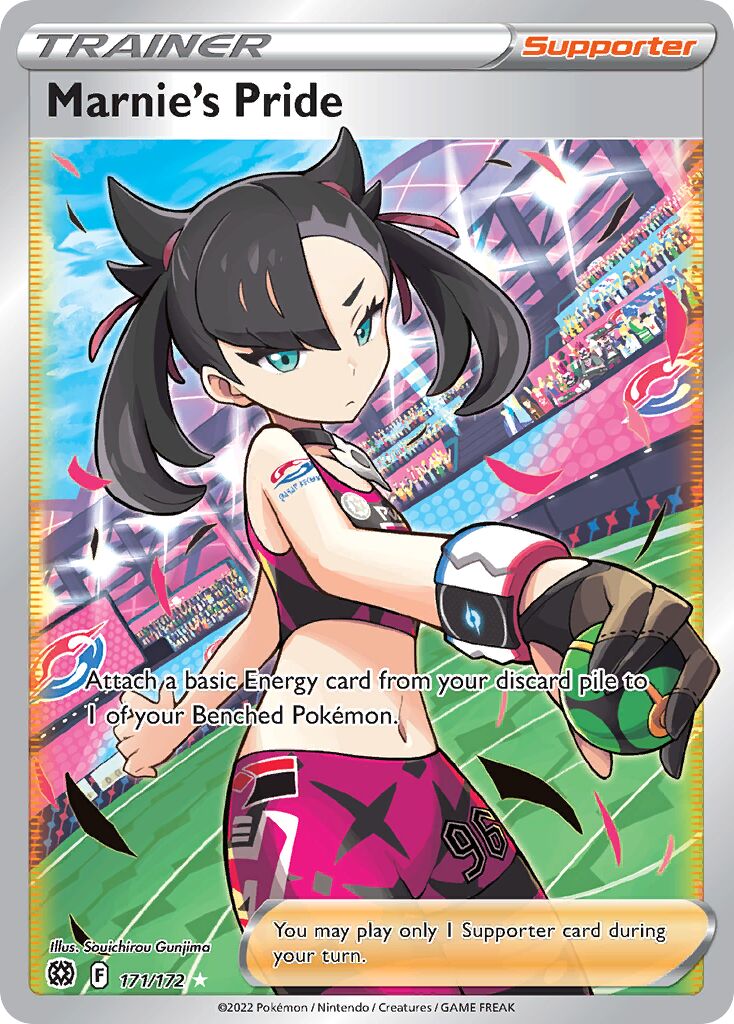 Marnie's Pride 171/216 — Brilliant Stars (English Pokémon TCG card)