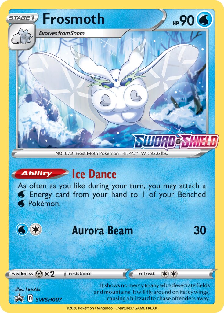 Frosmoth 007/285 — Sword & Shield Promos (English Pokémon TCG card)