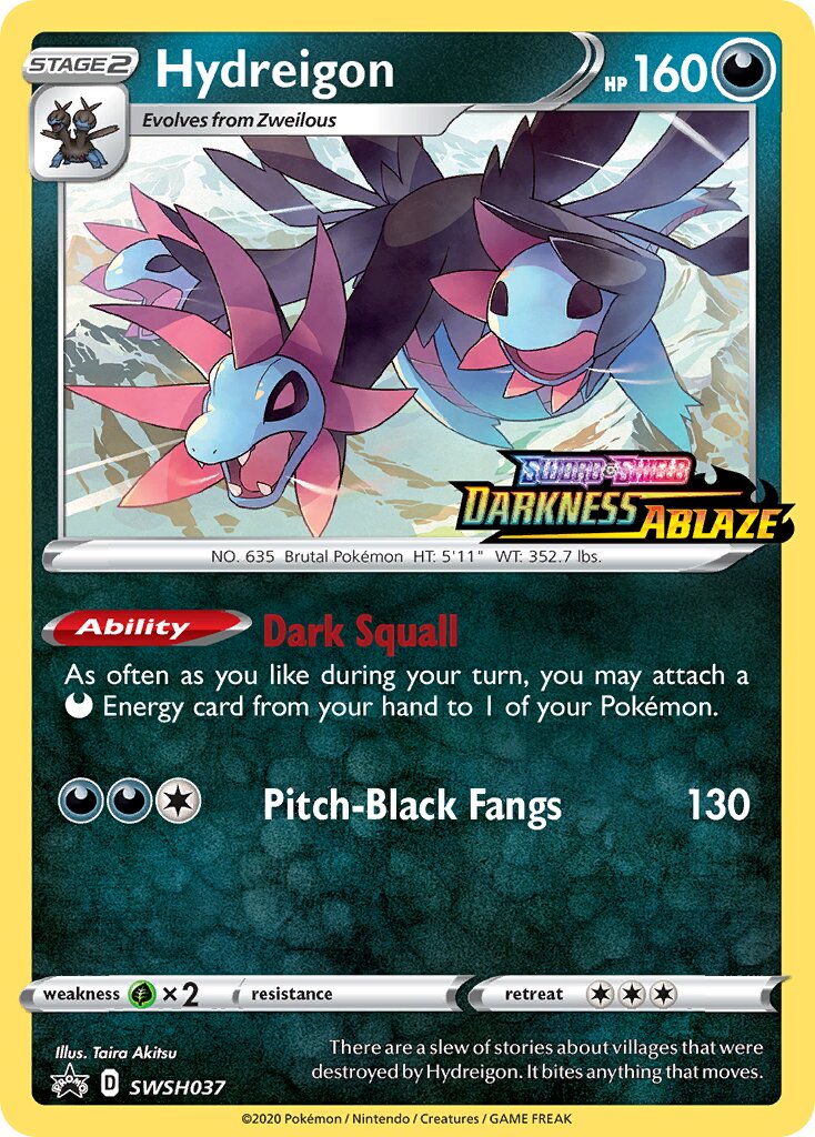 Hydreigon 037/285 — Sword & Shield Promos (English Pokémon TCG card)