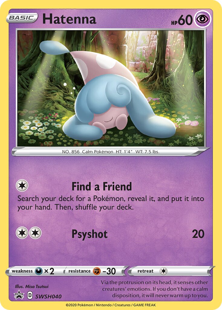Hatenna 040/285 — Sword & Shield Promos (English Pokémon TCG card)