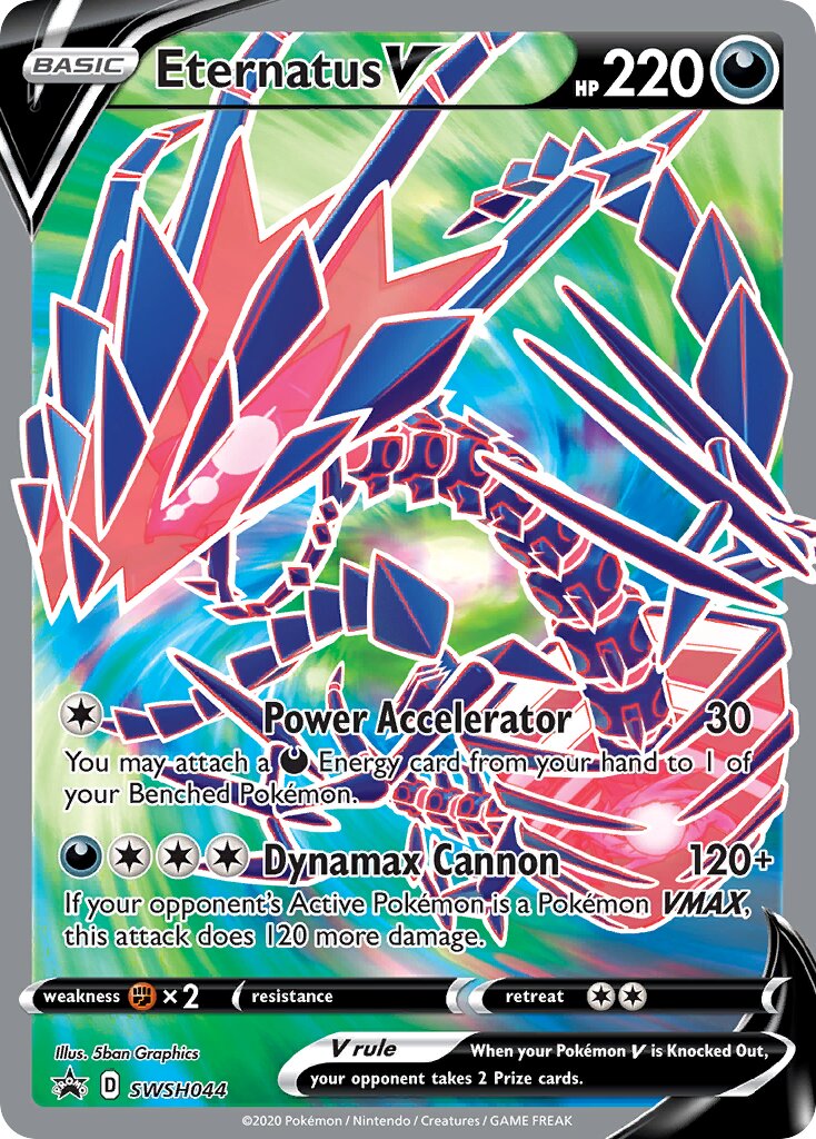Eternatus V 044/285 — Sword & Shield Promos (English Pokémon TCG card)