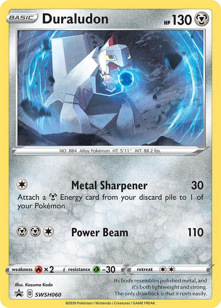 Duraludon 060/285 — Sword & Shield Promos (English Pokémon TCG card)