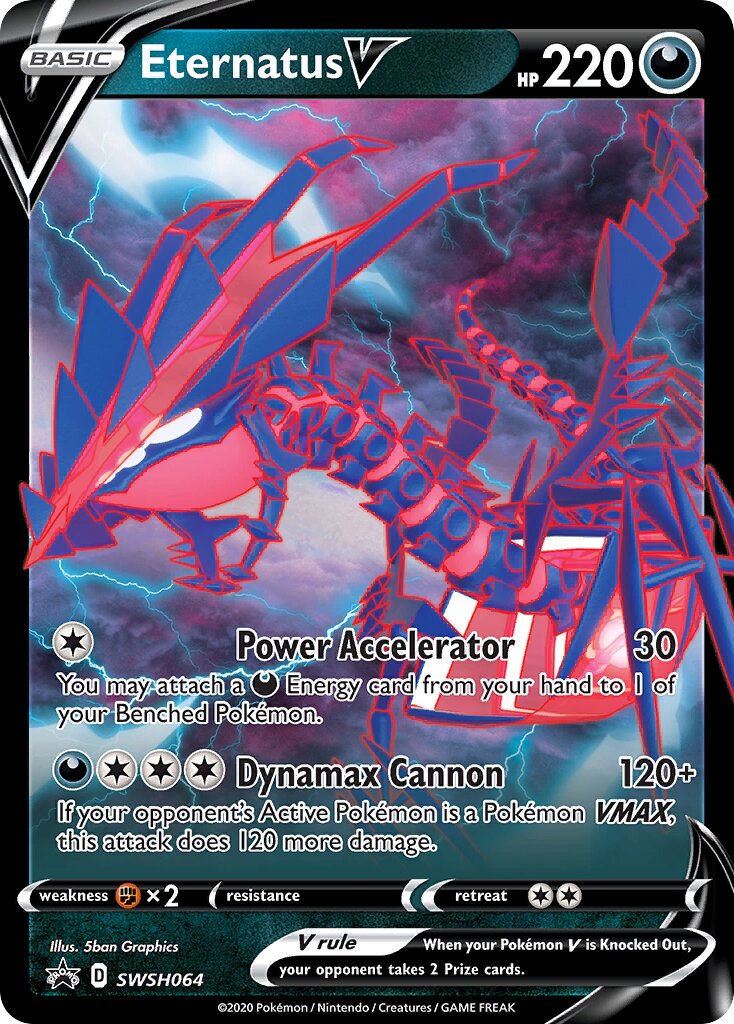 Eternatus V 064/285 — Sword & Shield Promos (English Pokémon TCG card)