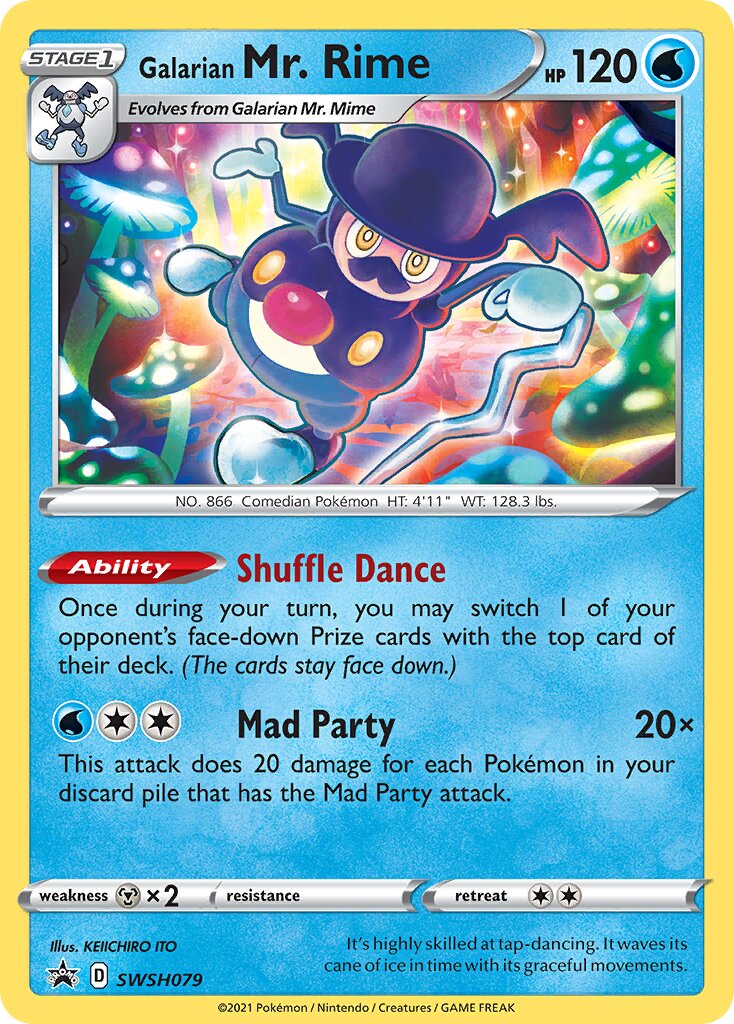 Galarian Mr. Rime 079/285 — Sword & Shield Promos (English Pokémon TCG card)