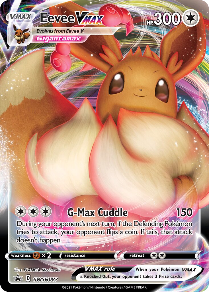 Eevee VMAX 087/285 — Sword & Shield Promos (English Pokémon TCG card)