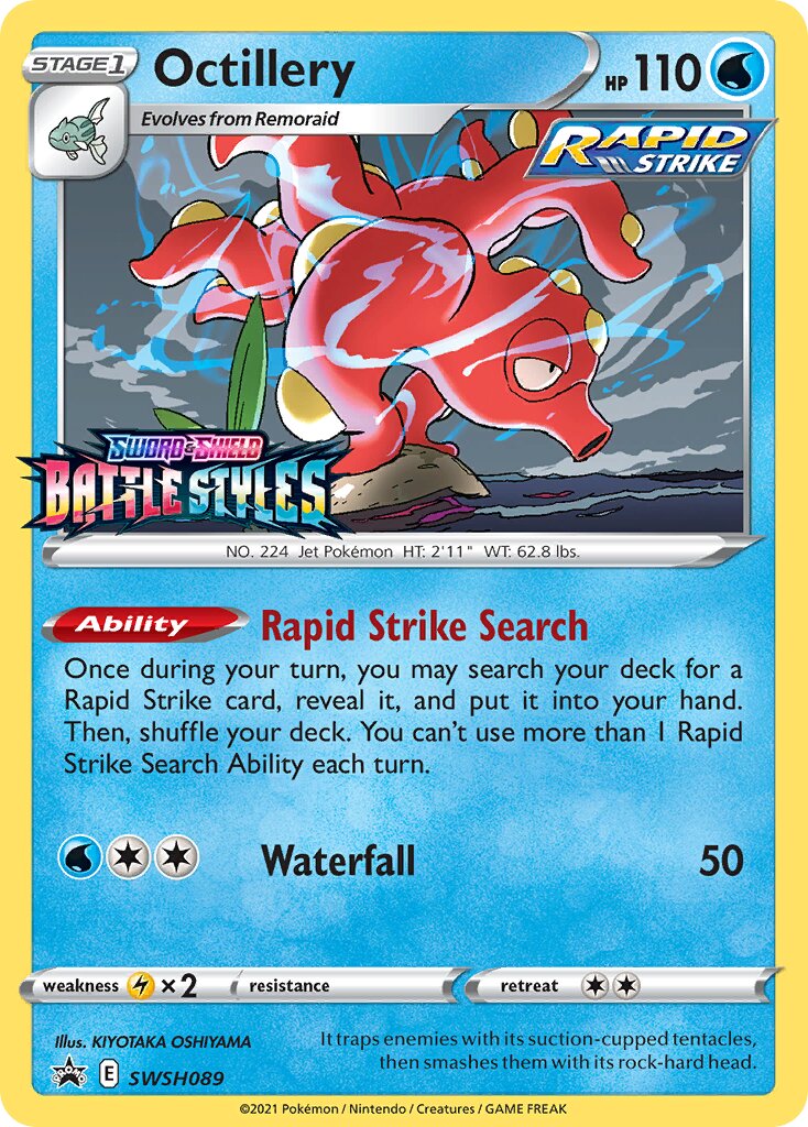 Octillery 089/285 — Sword & Shield Promos (English Pokémon TCG card)
